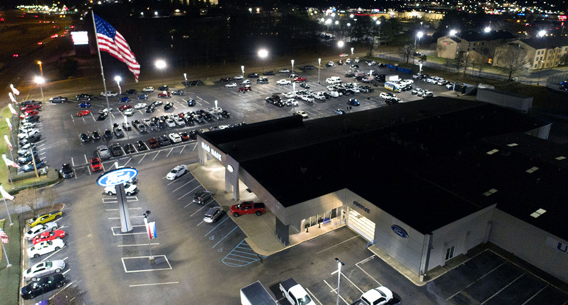 Elevate Auto Dealership Lighting with US LED