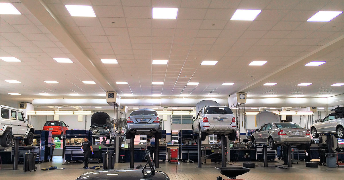 Elevate Auto Dealership Lighting with US LED